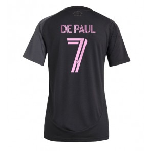 Inter Miami Rodrigo De Paul #7 Replik Auswärtstrikot Damen 2025-26 Kurzarm